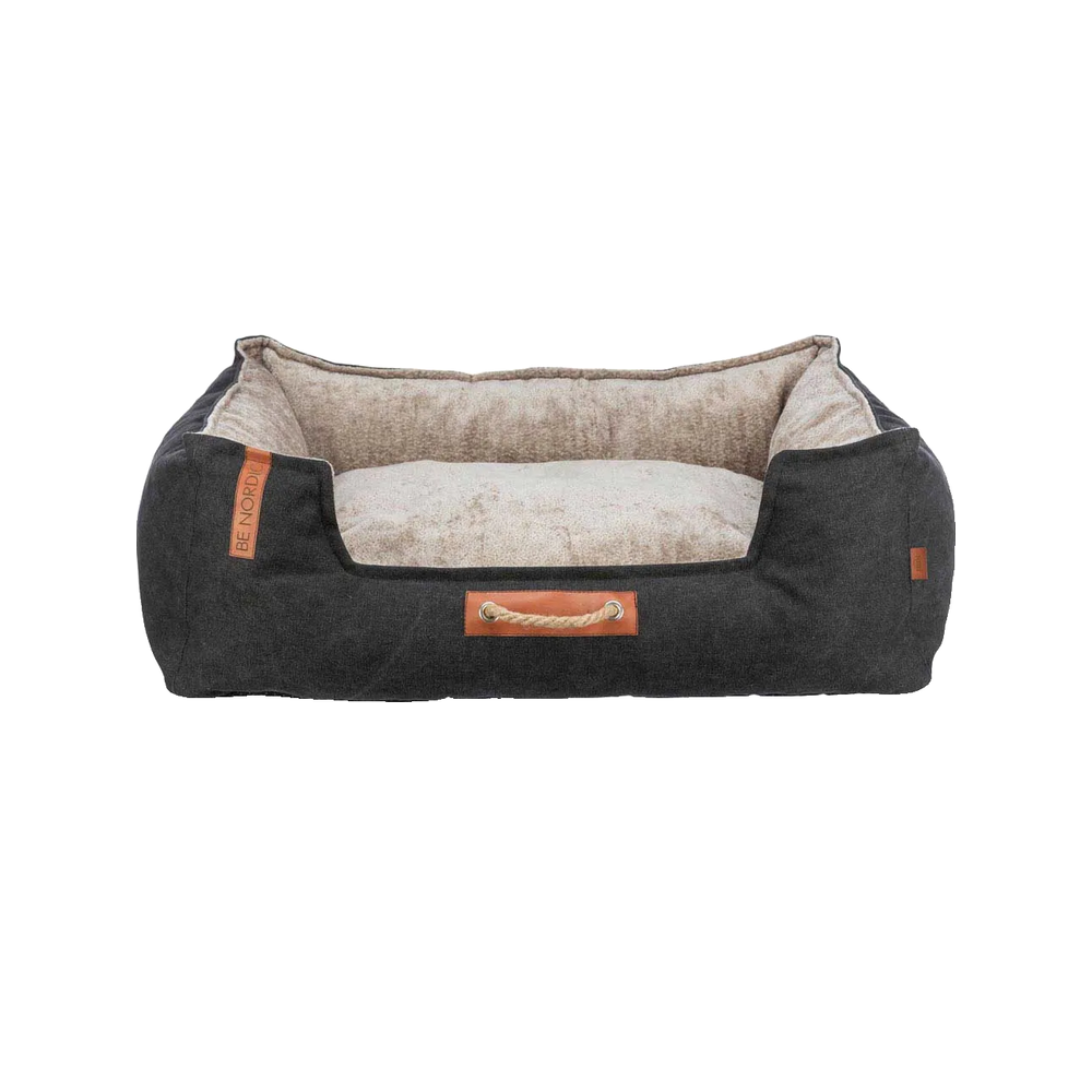 Trixie Cama Para Perros Föhr 60X50 Cm Cor Preta/Bege Negro , Leroy Merlin