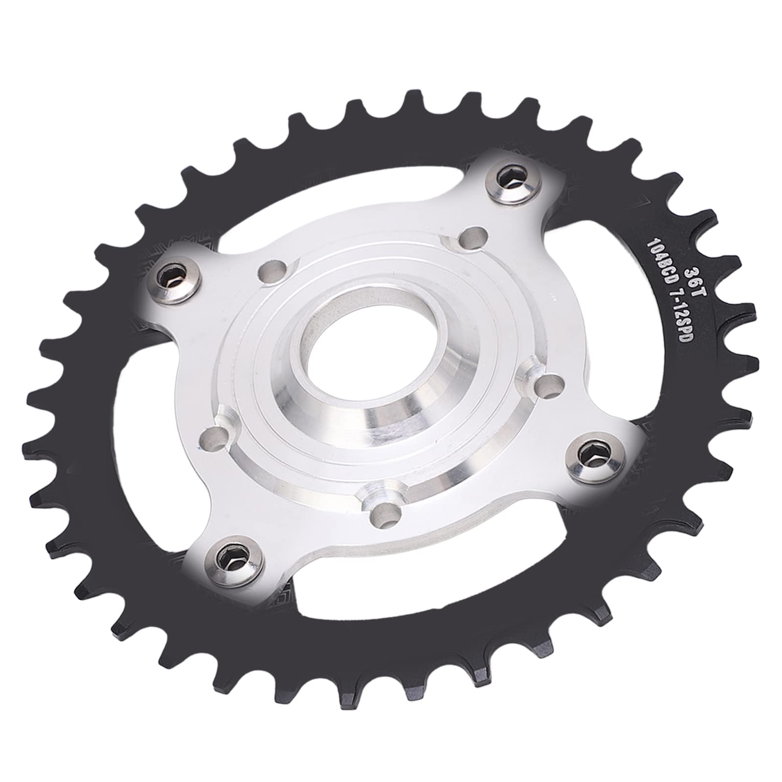 Adaptateur Araignée Plateau Chaîne 42T Pour Moteur Bafang Central - Alliage Aluminium - M200 M300 M420 Etc. - 12