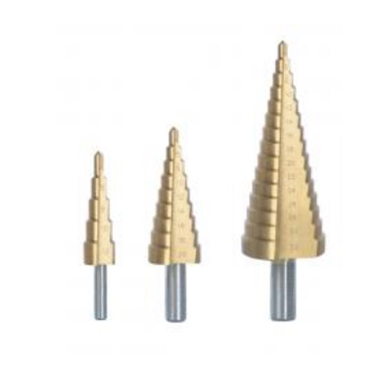 Wolfcraft Lot De 3 Forets HSS 1.5mm - Pour Métaux - Laminés Qualité DIN 338