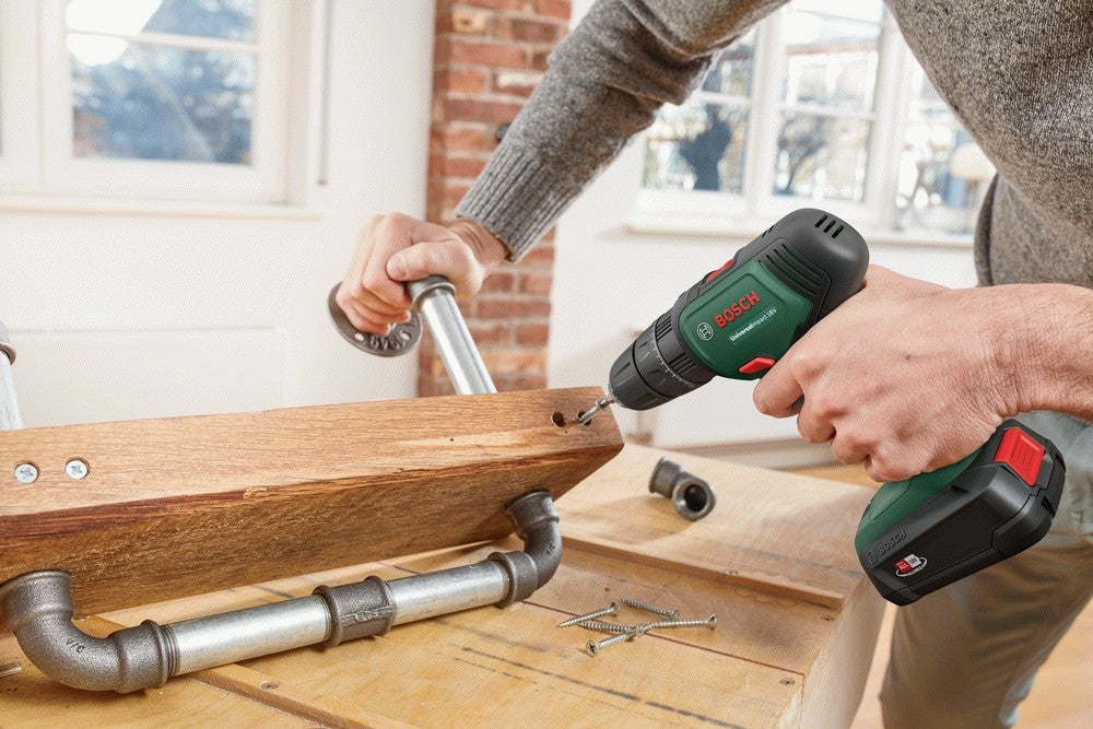 Trapano a percussione/avvitatore a percussione universale a batteria a 2 velocità 18V - Strumento nudo - 5