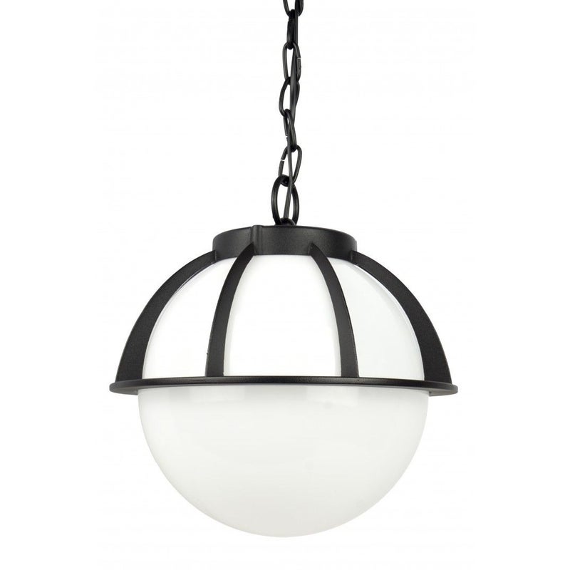 Lampa sufitowa zewnętrzna Kule czarna 1xE27x60W wym: 69 x 30 x 30 cm aluminium SU-MA