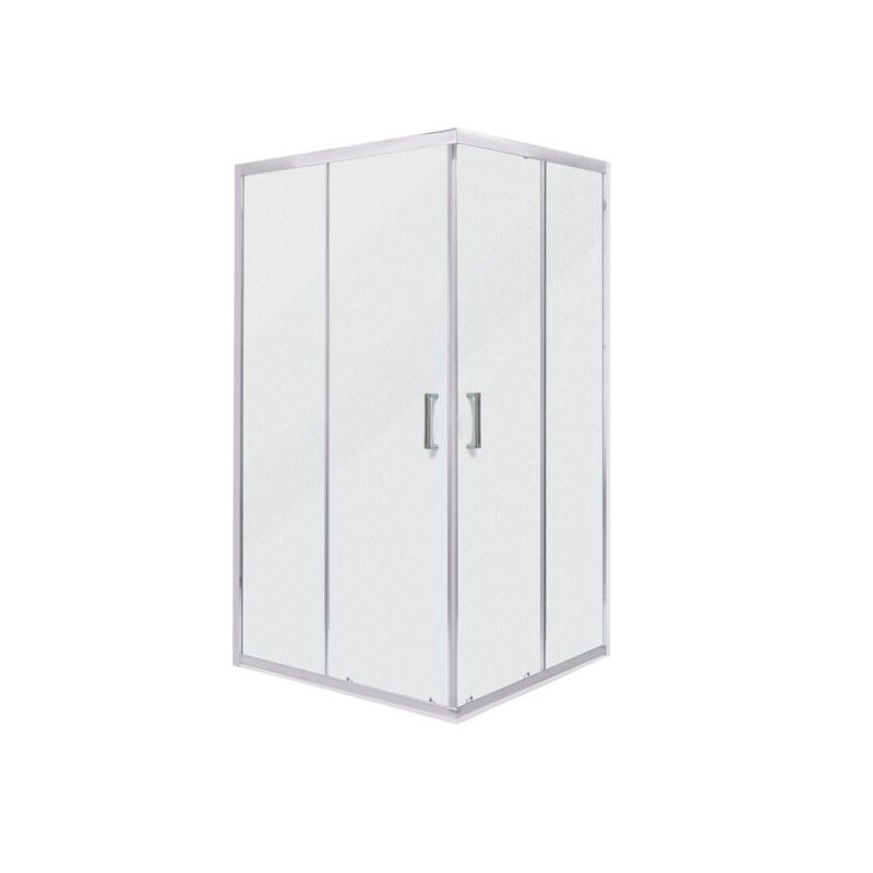 Kabina prysznicowa Malibu SQ 80x70 Kerra prostokątna szkło mrożone