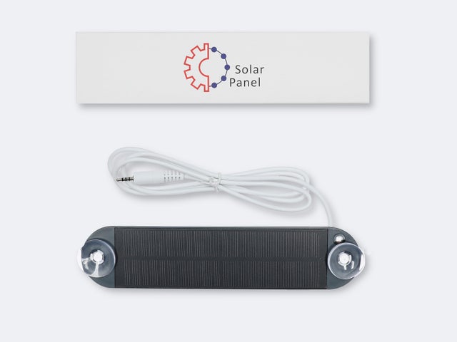 Ładowarka DECORI solarna do silników Smart Blinds, Antracytowa, 1 szt