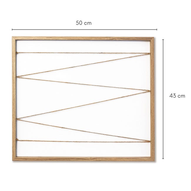 Bildershop-24 Cornice portafoto ATHEN con corda e 20 mollette in legno per appendere le foto e cartoline, 20 x 40 cm, bianco (opaco) con passepartout in bianco crema, bacheca da parete Bildershop-24 Cornice portafoto ATHEN con corda e 20 mollette in legno per appendere le foto e cartoline, 20 x 40 cm, bianco (opaco) con passepartout in bianco crema, bacheca da parete