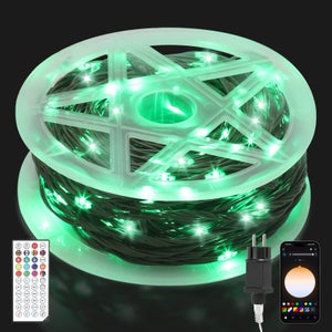Catena Luminosa A LED 20 Metri Con 480 LED Bianco Caldo – Impermeabile, Per Esterni E Interni, Decorazione Per Feste, Giardino, Balcone, Natale – 30W, 230V - 2