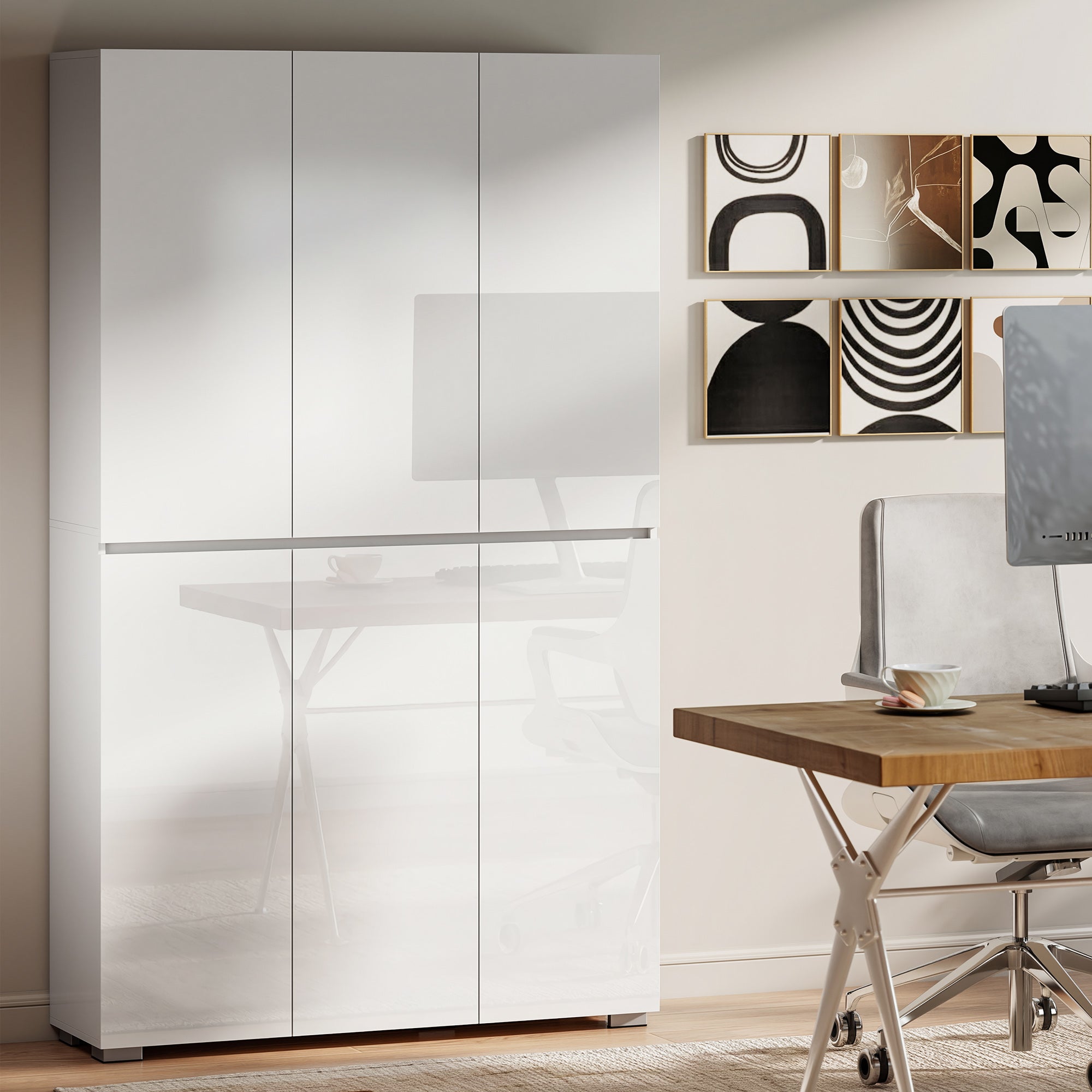 Armoire de cuisine MDF HOMCOM - 9