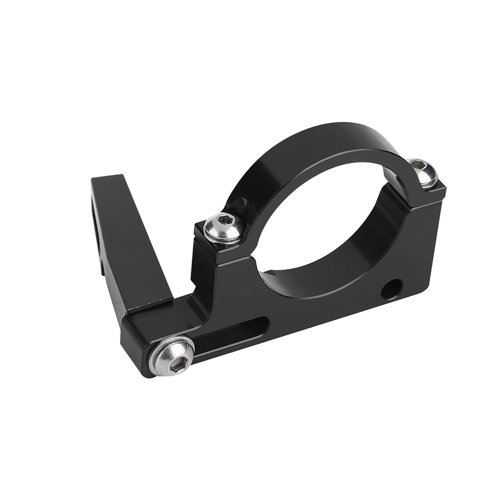 Adattatore Deragliatore Anteriore Per Bici Pieghevole | In Lega Alluminio Regolabile (Nero) - Foto 6