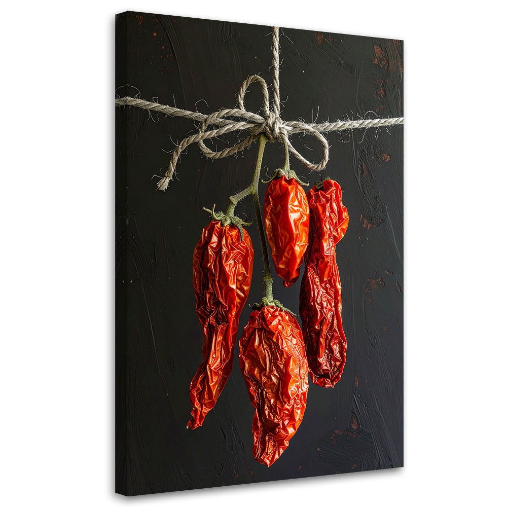 Obraz do kuchni restauracji baru jadalni, Suszone czerwone pomidory 20x30