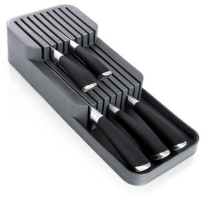 Organizer Portaposate Da Cucina In PP Con Design Cavo - Portacoltelli, Forchette E Cucchiai, 23,2 X 22,5 Cm