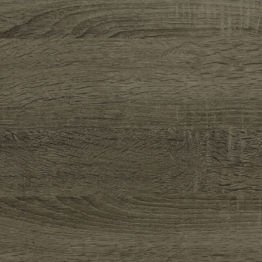 Meuble de salle de bain 80cm simple vasque - 3 tiroirs - TIRIS 3C - britannia (chêne foncé) - 4