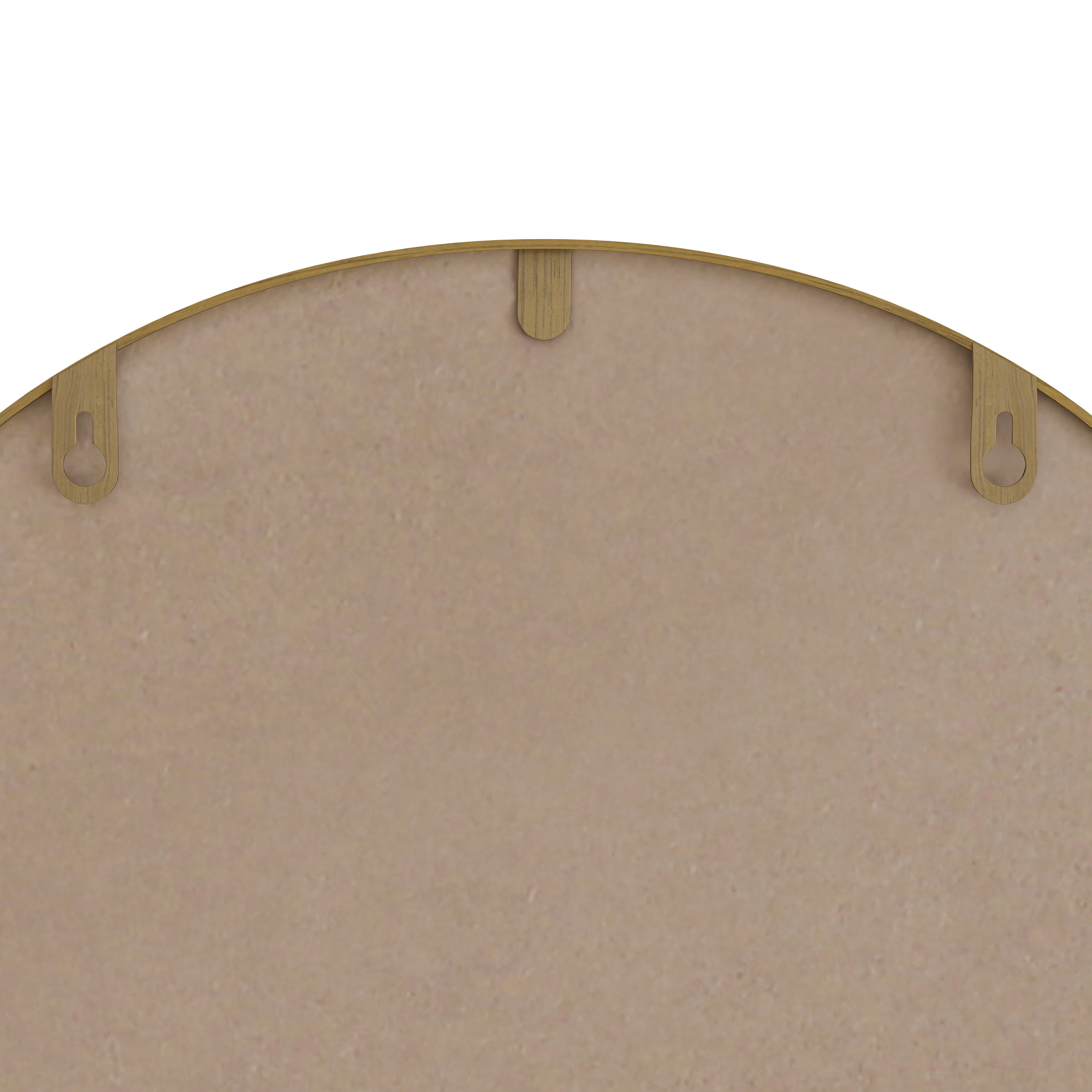 Miroir rectangulaire, 61 x 101 cm, bronze, cadre en métal, miroir mural de salle de bain, pour salle de bain, salon, chambre à coucher, décoration mur - 9