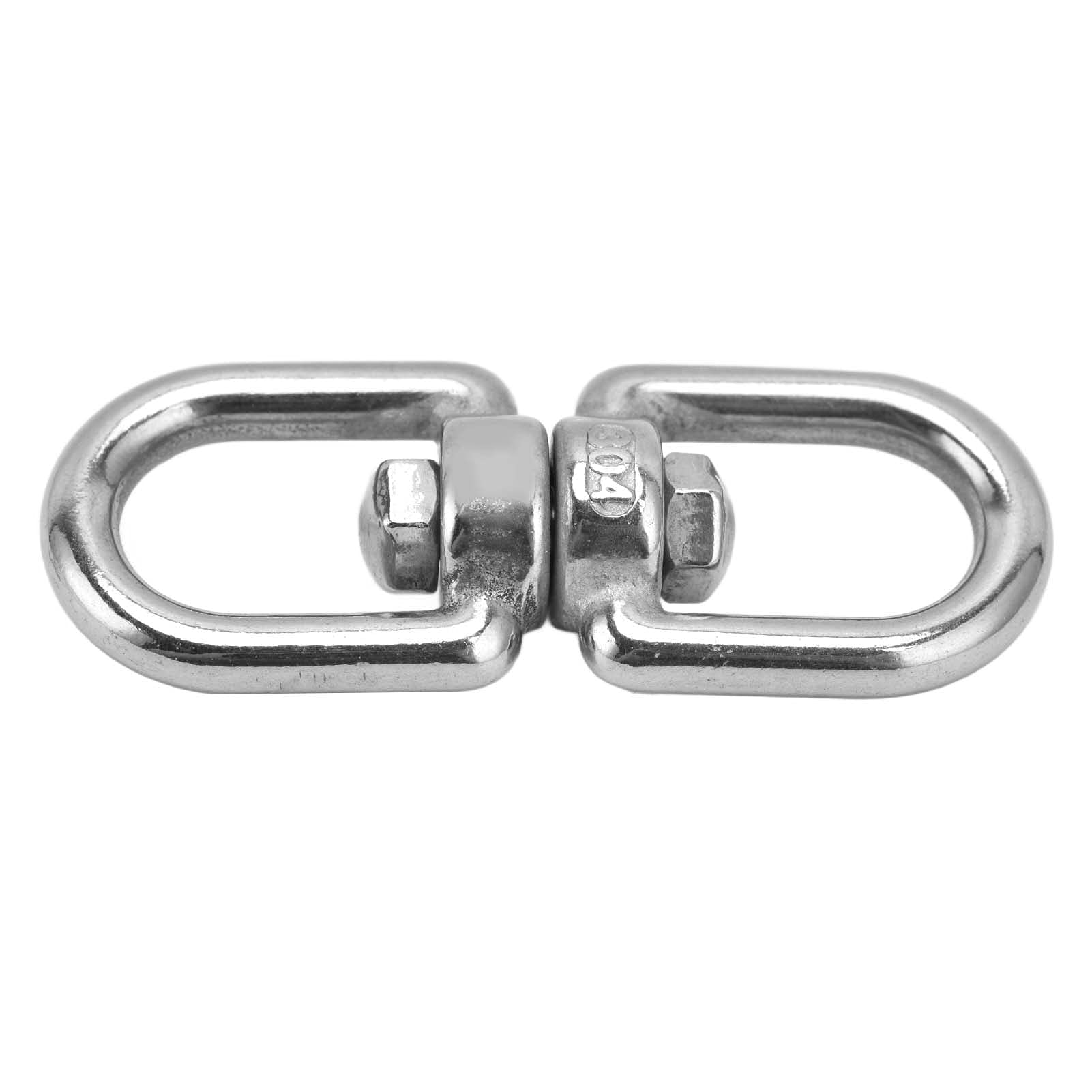 5 Ganchos Giratorios M5 De Acero Inoxidable 304 De Doble Pun