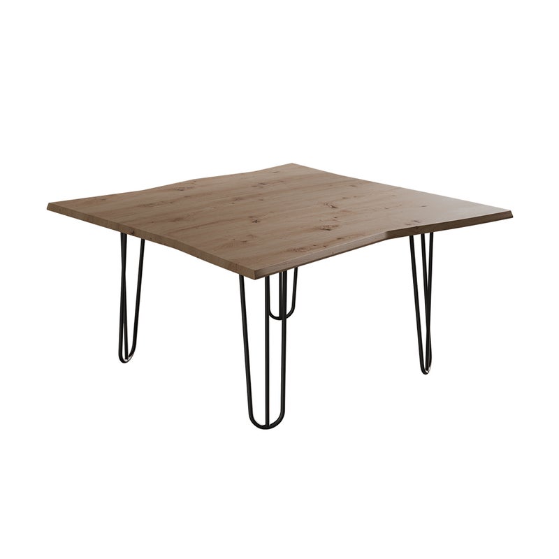 Vicco Stolik kawowy Yan, Rzemieślnik, 80 x 80 cm