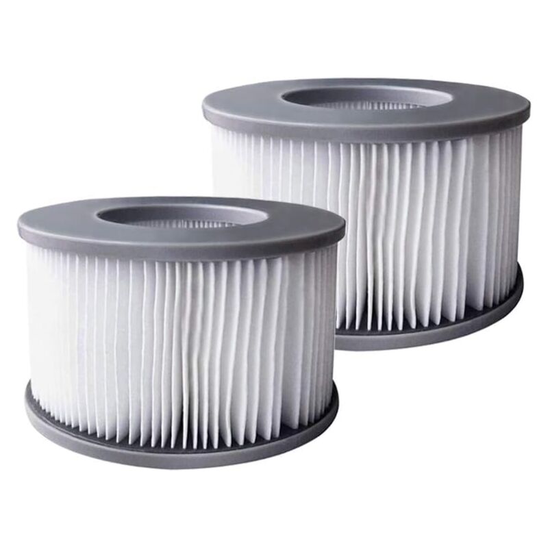 4 filtre pentru baie turbulentă gonflabilă Mspa, versiune îmbunătățită a pompei cu cartuș filtrant pentru toate spa-urile Mspa actuale
