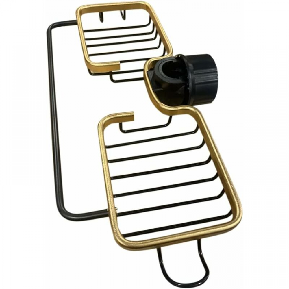 Aluminiowy stojak na odpływ zlewu kuchennego, półka na gąbki, organizer na ociekacz, koszyk na akcesoria łazienkowe