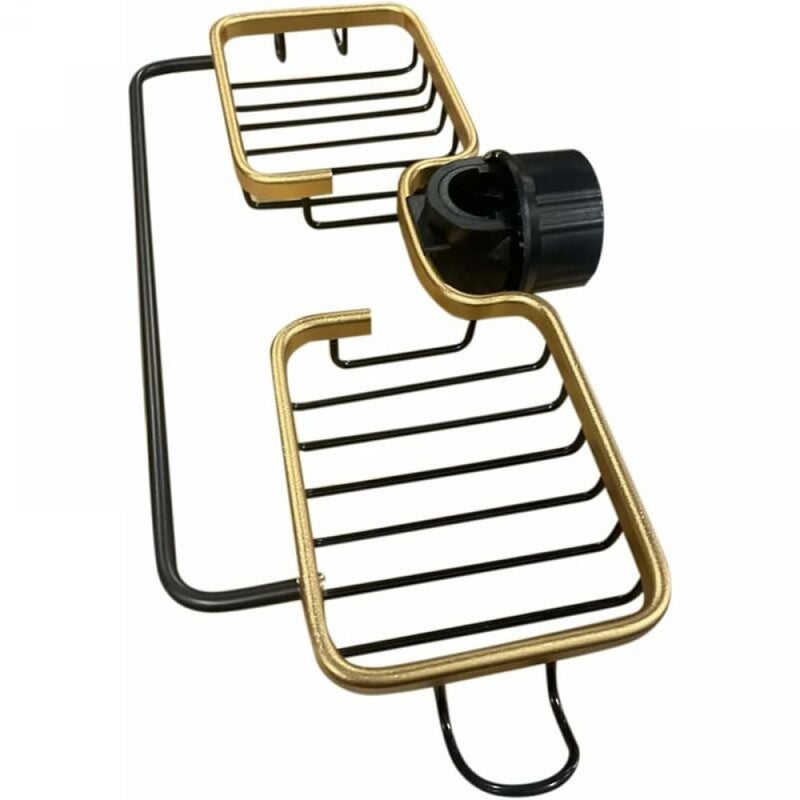 Aluminiowy stojak na odpływ zlewu kuchennego, półka na gąbki, organizer na ociekacz, koszyk na akcesoria łazienkowe