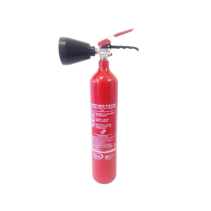 Extincteur CO2 2Kg NF Avec Support De Fixation – Homologation Marine Et EN3
