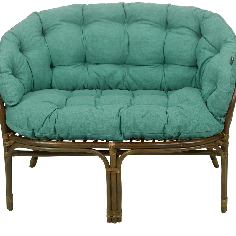 Poduszka na meble rattanowe wiklinowe AMPO komplet miętowy 1 szt.