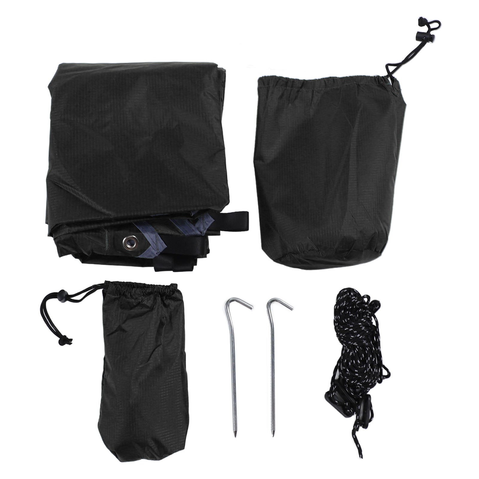 Lot De 4 Crochets Lumineux Réglables Pour Tente Ou Auvent | Accessoire De Camping Multifonction