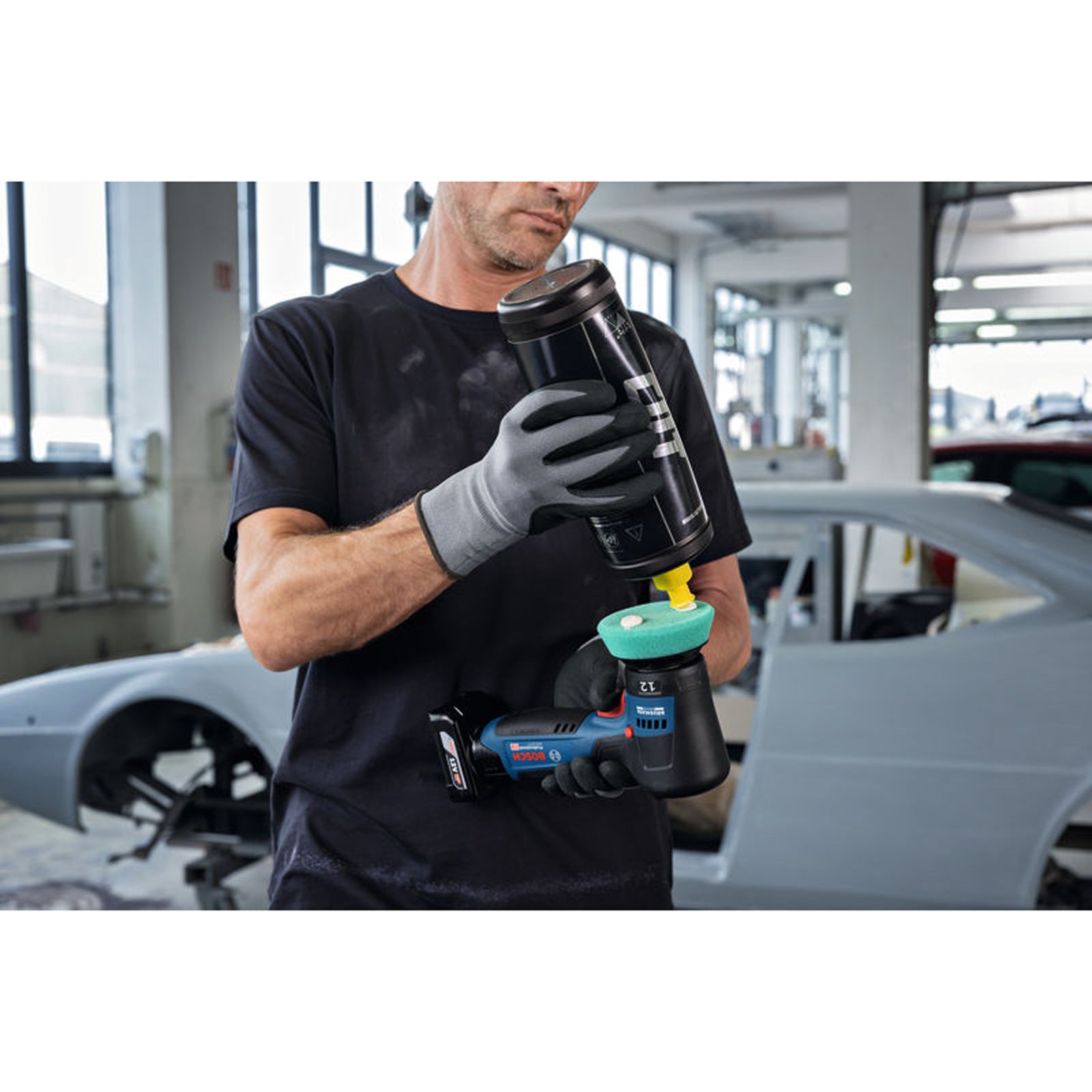 BOSCH PROFESSIONAL GPX 12V-77 Polerka Excentryczna - 12V - Bez Baterii i Ładowarki - 8