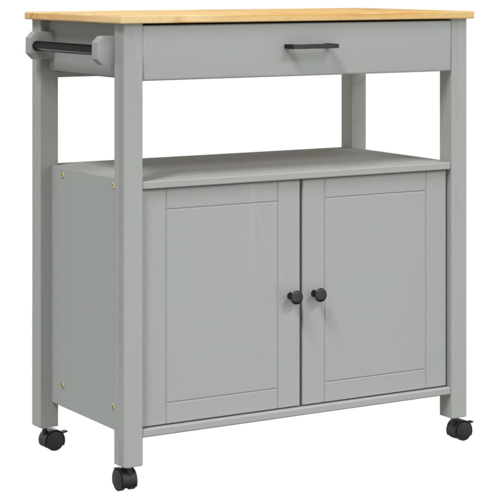 Chariot De Cuisine-Desserte De Cuisine-Meuble De Rangement Bois Ancien 875 X 385 X 845 Cm 90805848