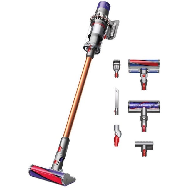 Dyson Cyclone V10 Absolute Aspirapolvere senza filo Senza sacchetto Rame Nichel