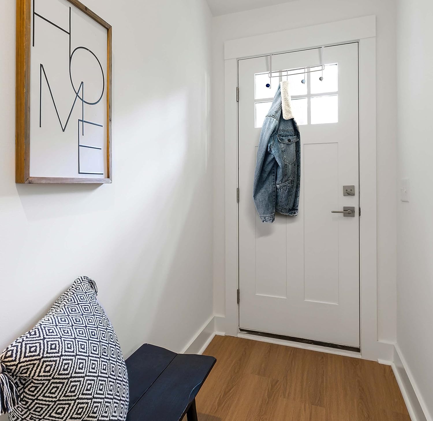 Perchero para Puerta de Metal Ganchos Colgador de Ropa