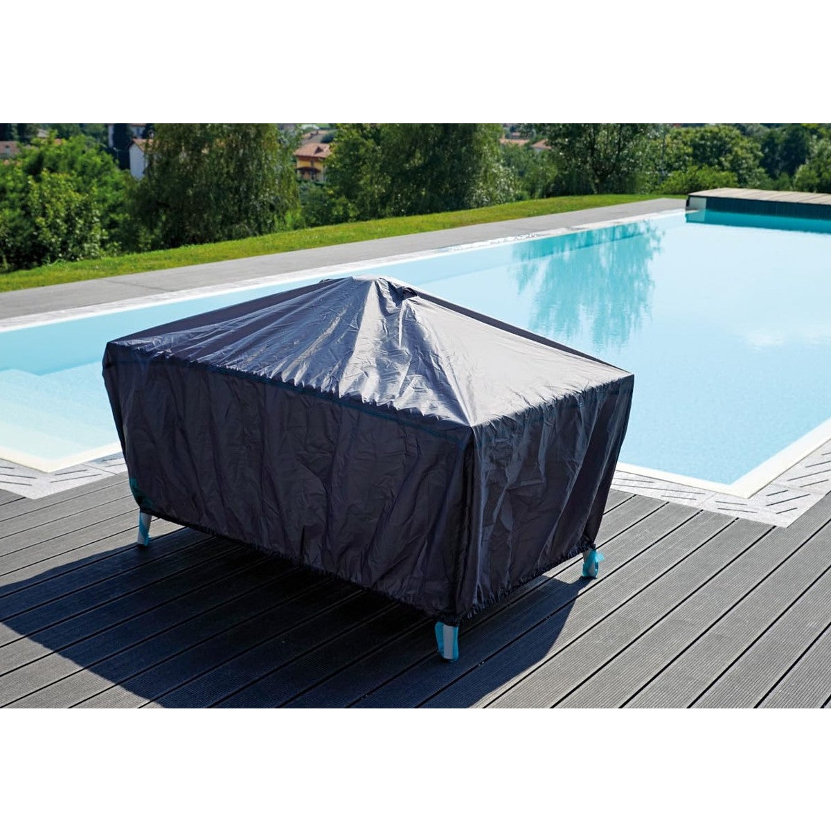 Housse extérieur de canapé 2 places jardin 160x80x60cm imperméable CVD1 - 2