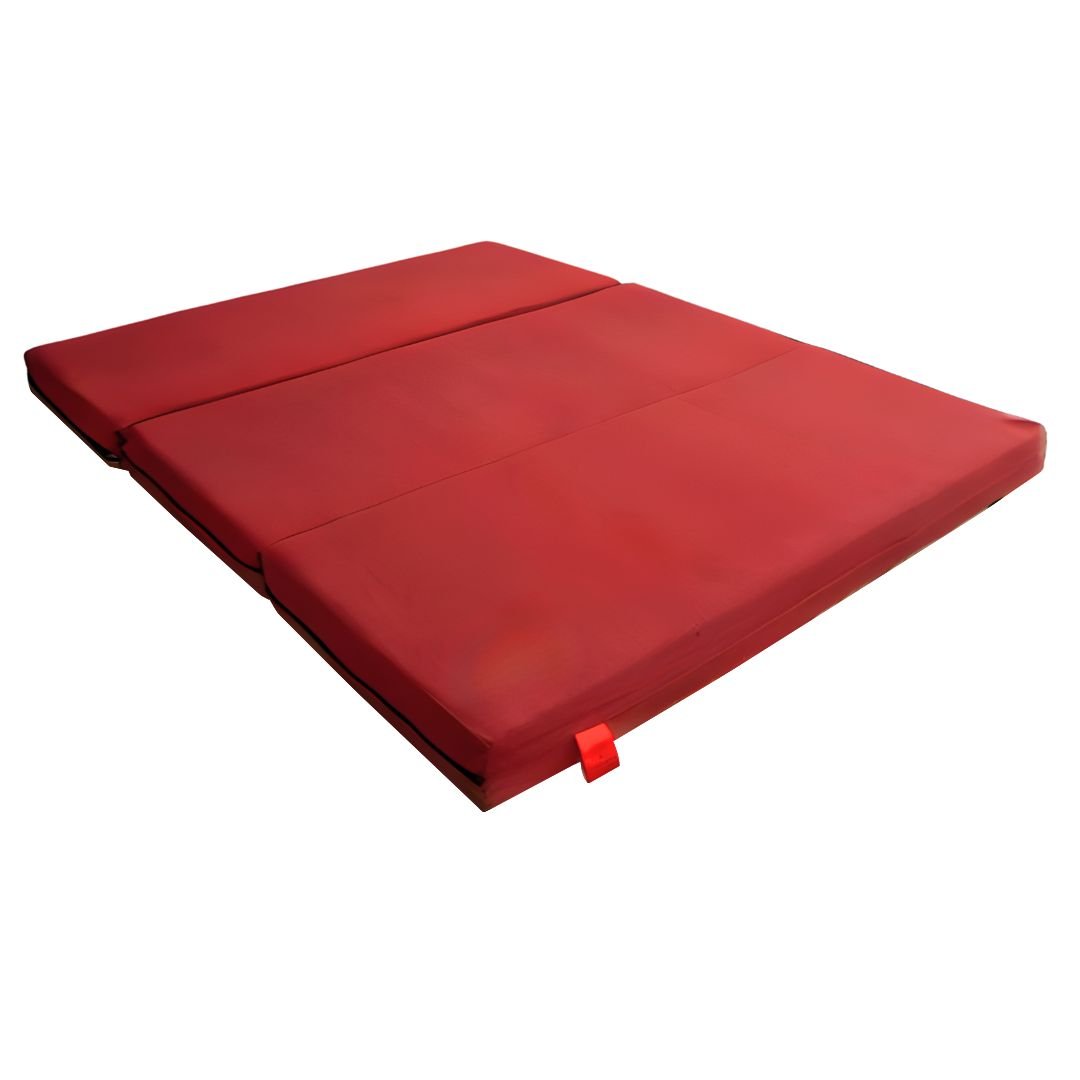 Colchón camper nissan nv200 - 5cm grosor, hr 25kg/m3. media, 0cm de viscoelástica - rojo