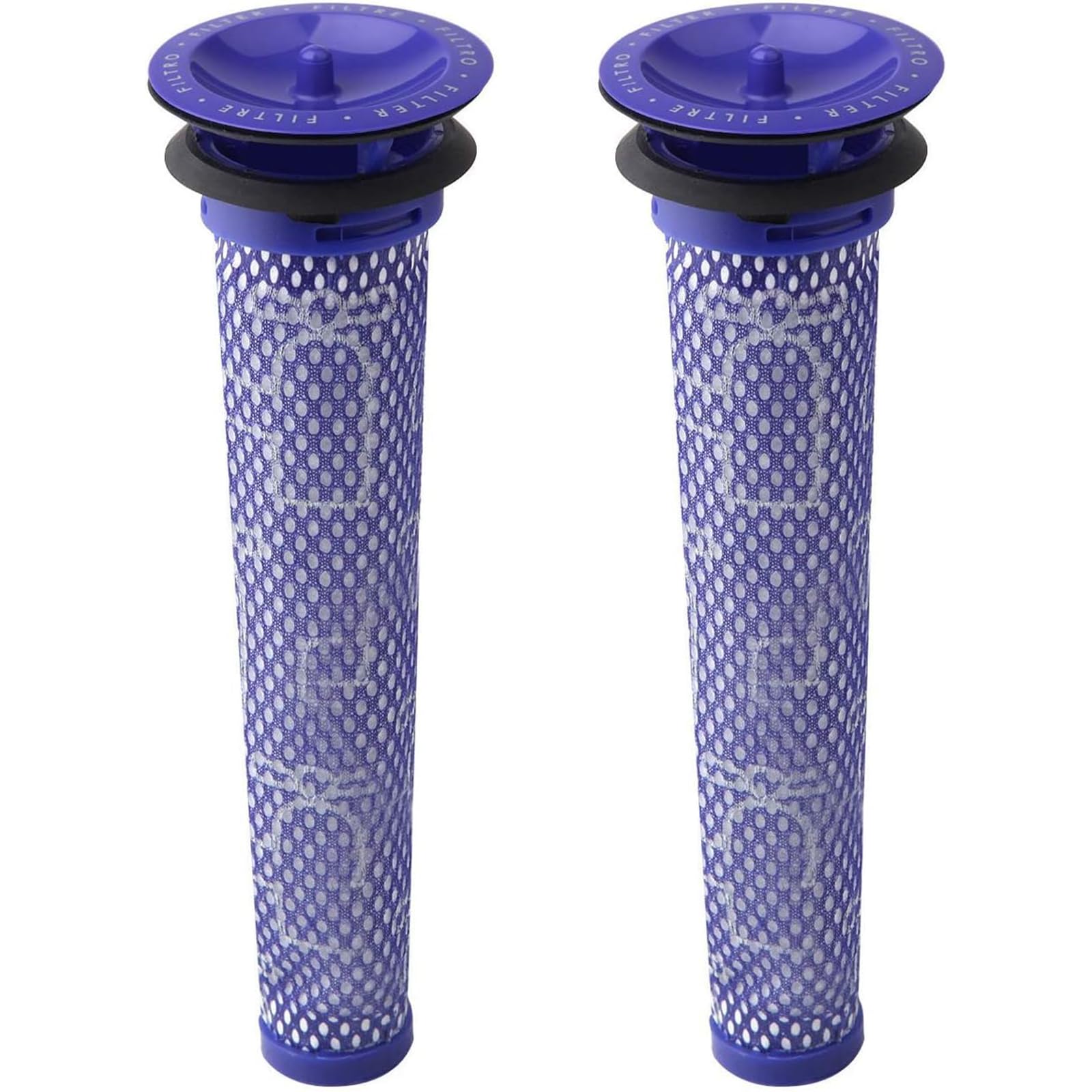 Zestaw 2 zamiennych filtrów wstępnych do odkurzaczy Dyson DC58, DC59, V6, V7, V8. Zamiennik części nr 965661-01. 2 filtry
