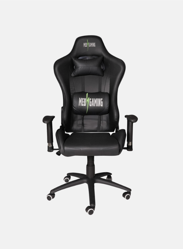 Sedia Da Gioco Ergonomica Con Poggiapiedi Retrattile - SITMOD In Pelle PU, Girevole 360° E Reclinabile Fino A 150°