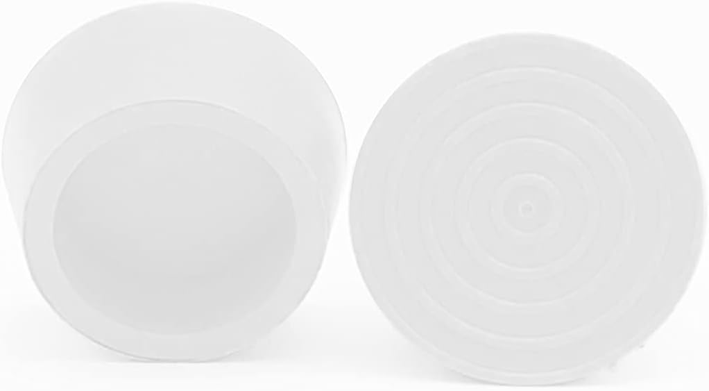 Tapón taco para escalera de piscina. Color blanco. Pack 2 unidades - 2