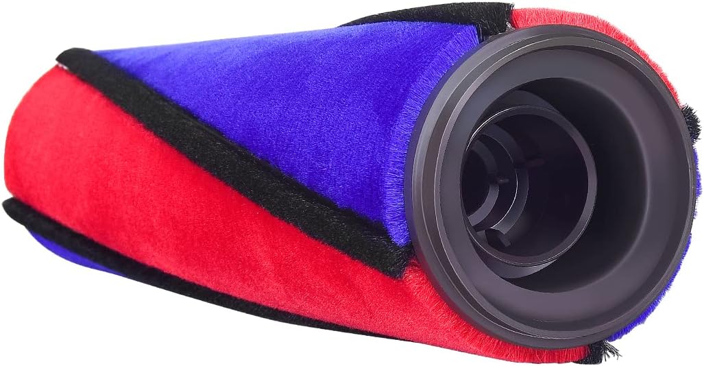 Rouleau Brosse de Nettoyage Doux pour Dyson V6, V7, V8, V10, V11 Fluffy/Absolute, Compatible Pièce n° 966488-09 - 2