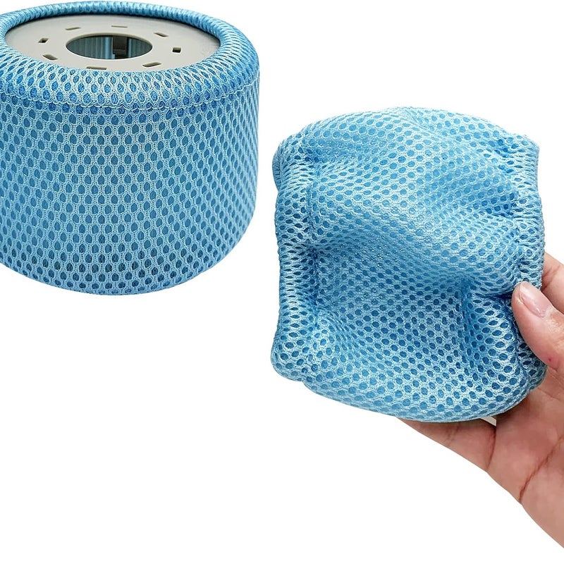 Zestaw 2 siatek ochronnych kompatybilnych z filtrem Mspa, siatkowa osłona na filtr wymienny Mspa, plisowana