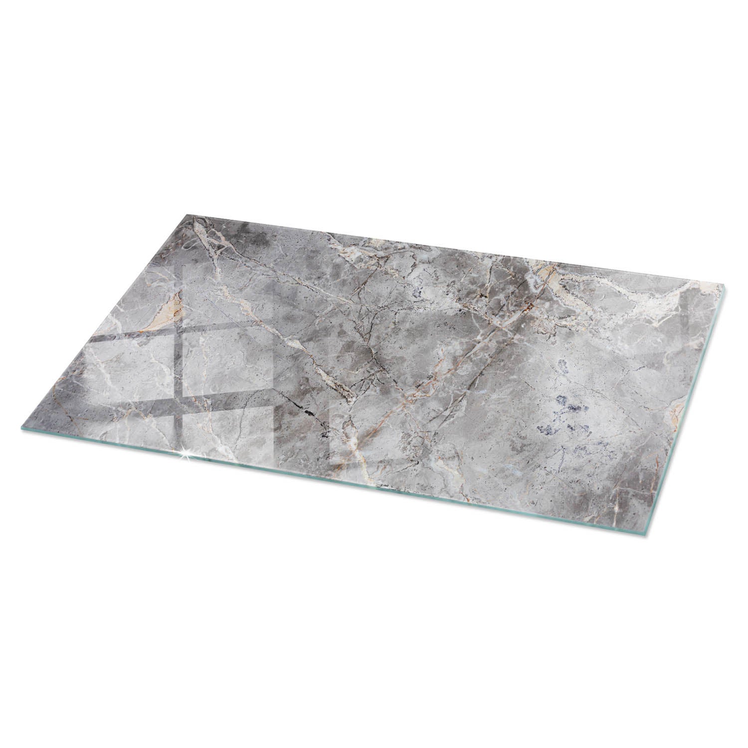 Płyta na blat stołu, dekoracyjne, do salonu, do kuchni | kwadrat | Naturalny wzór marmuru | 100x50