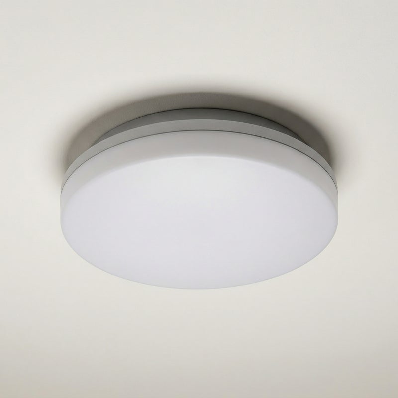 Lampa sufitowa zewnętrzna Zenon LED 18W Odcienie bieli 1800lm biała wym:5,1x22x22cm IP54 Rabalux
