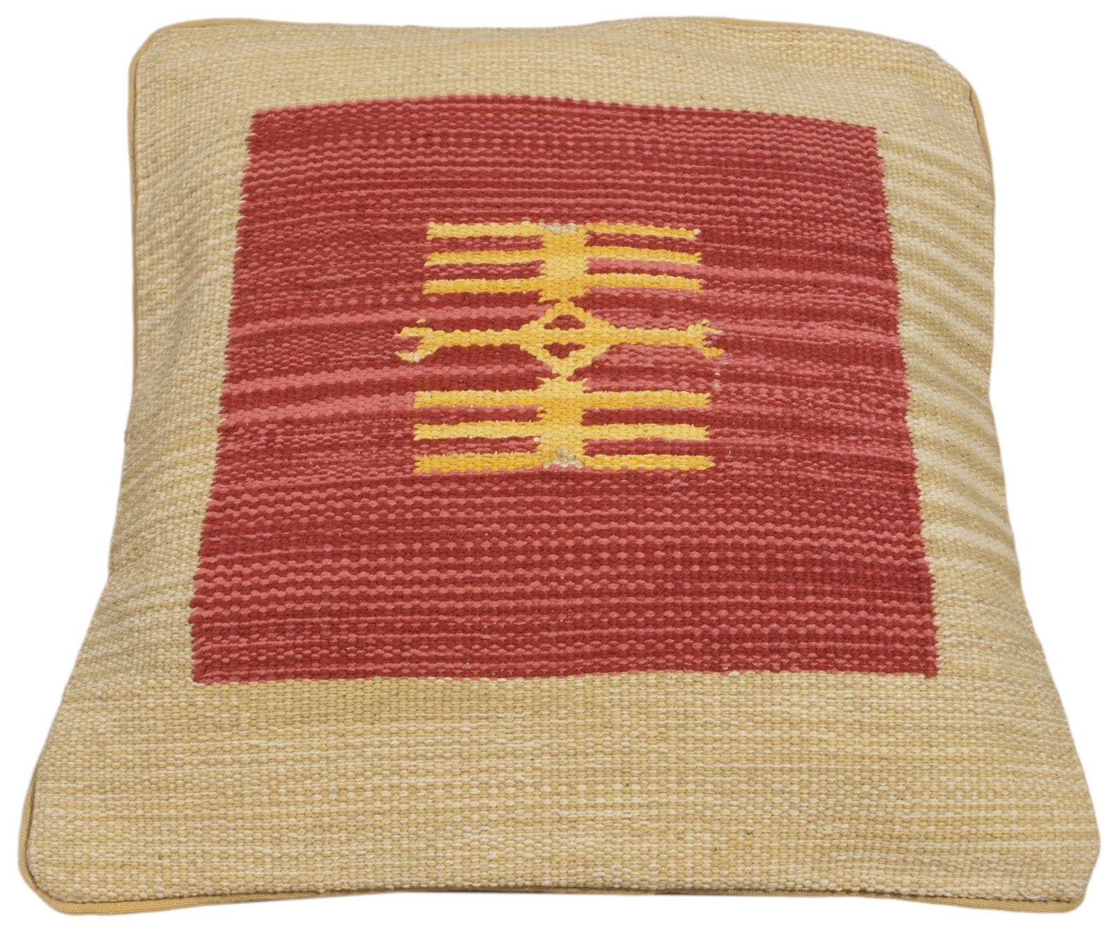 Oryginalna ręcznie robiona poduszka Kilim Square 40x40 cm