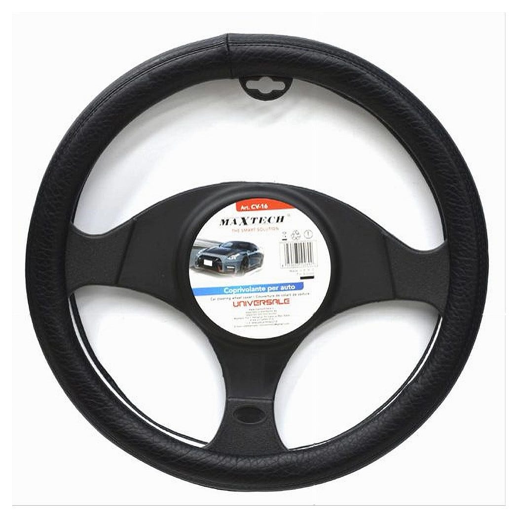 Zipelo Coprivolante In Similpelle Scamosciata – Universale Per Auto, Diametro 36,8-38,1 Cm, Traspirante, Antiscivolo, Inverno/estate