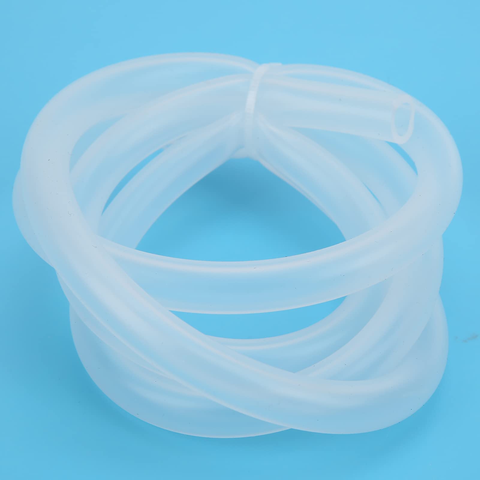 Tube de pompe péristaltique tuyau en silicone accessoires d'équipement hydraulique transparent 1 mètre (6,4 mm - 5