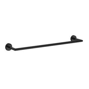 Porta Asciugamani Da Parete INDA Gealuna 31,6 Cm In Acciaio Spazzolato – Senza Placca, Fissaggio A Scatto, Design Moderno Per Bagno