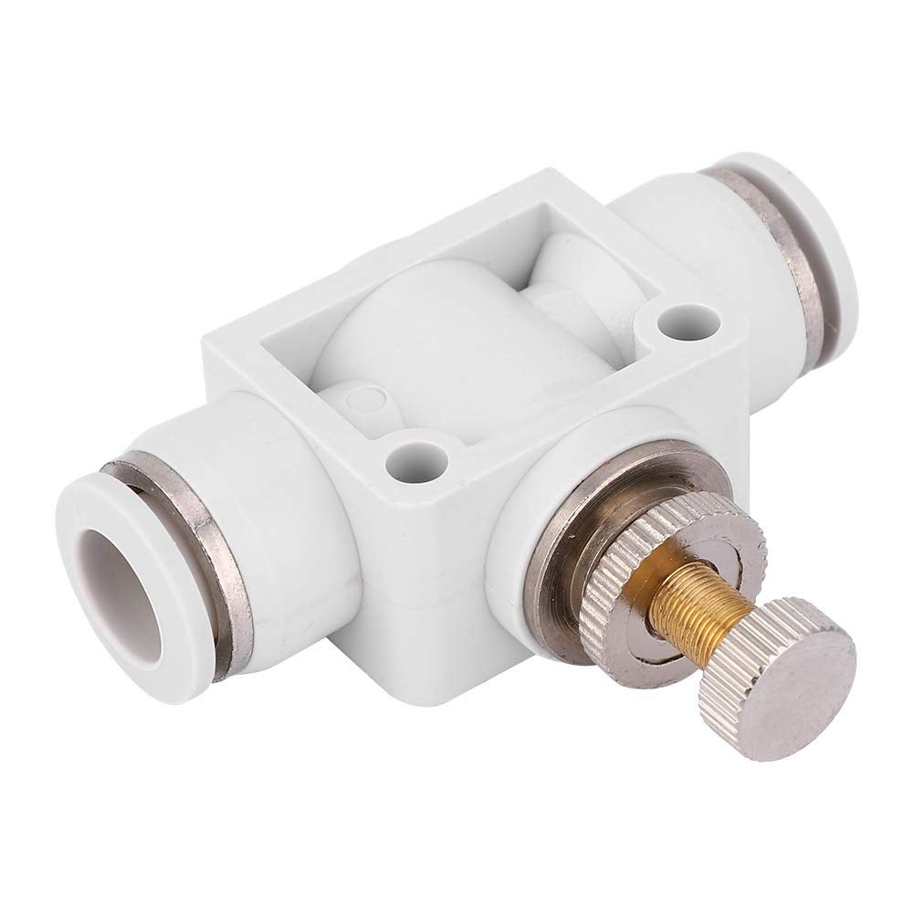 Lot de 2 raccords rapides pour vanne de régulation de vitesse d'air blanche pour outil pneumatique (4) - 3