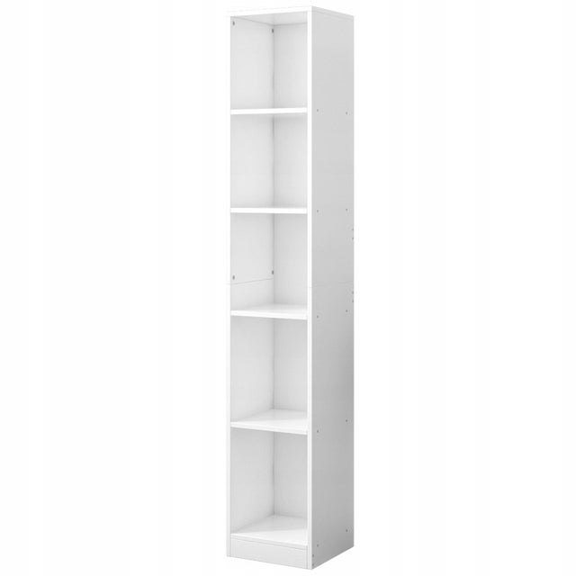 Biały wysoki regał stojący nowoczesny loft 182 cm