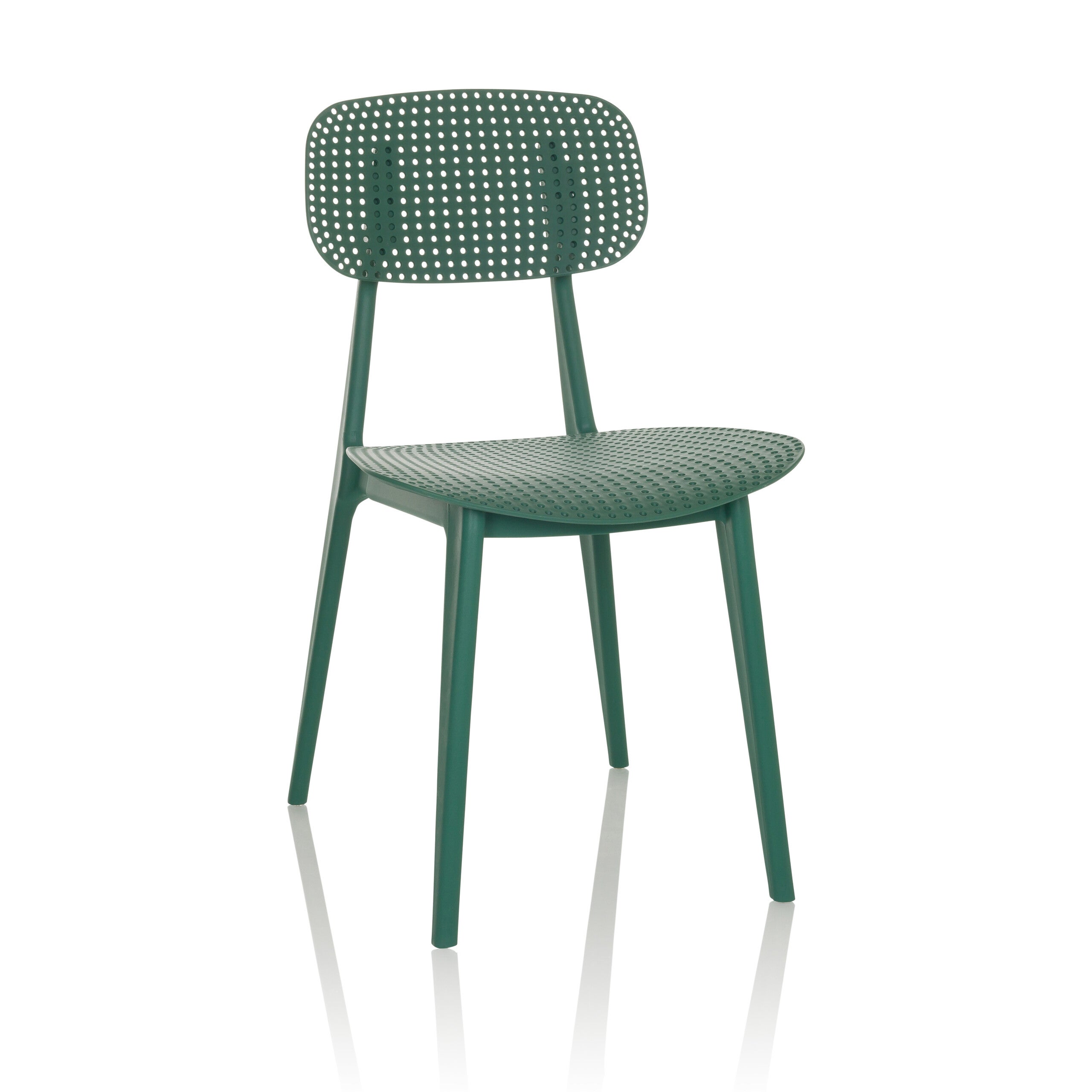 Krzesło zewnętrzne ARTIFO HOL Zielony hjh OFFICE