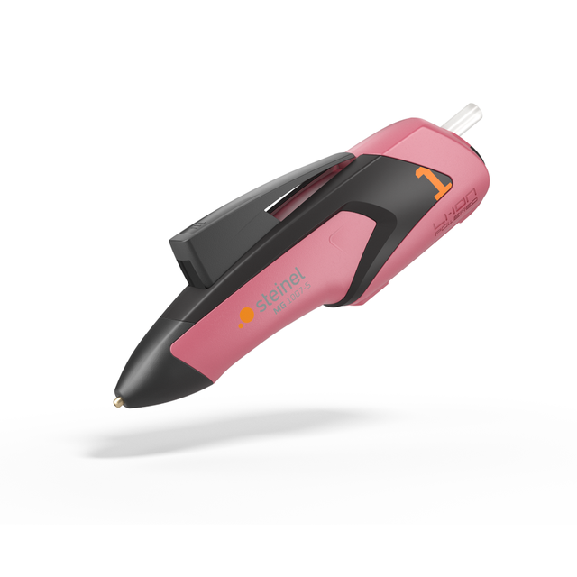 Pistolet à colle sans fil Steinel MobileGlue 1007-S rapture rose 7mm