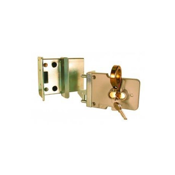 Serrure Manuelle Pour Portail Coulissant – Europe Automatismes, Modèle 380, Avec Gâche