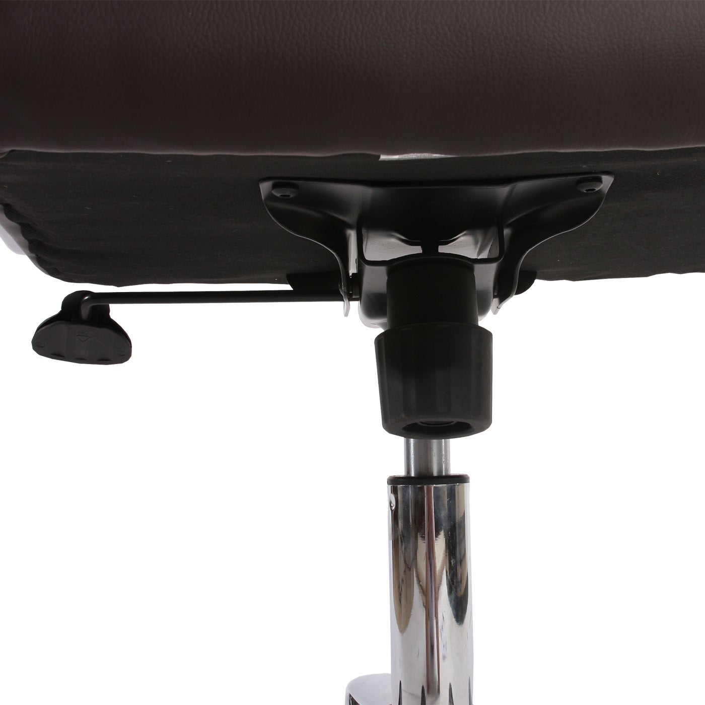 Fauteuil de bureau américain Boston XXL, charge 150kg, similicuir ~ marron - 3