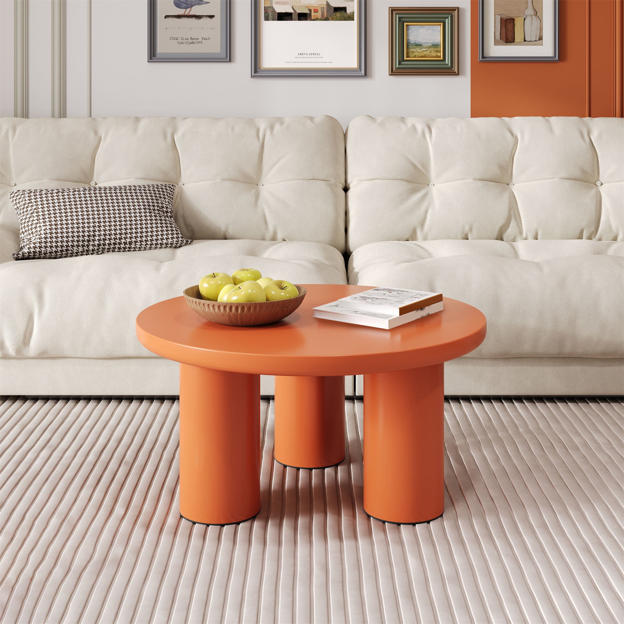 Table Basse Ronde Diam tre 72 2 Cm Hauteur 35 35 Cm Plateau En MDF Table basse ronde diam tre 72 2 cm hauteur 35 35 cm plateau en mdf