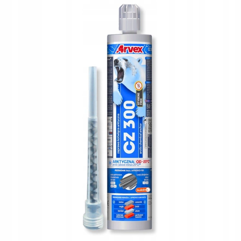 ARVEX KOTWA CHEMICZNA ZIMOWA CZ 300 BEZ STYRENU 300ML ARCTIC CPS DO -20° C - 2