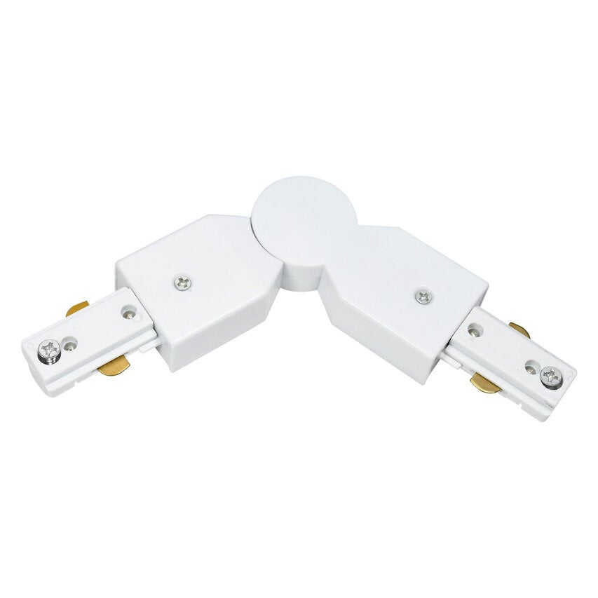 Łącznik przegubowy do szyny Edo Meva Pro Flex Connector-B White, biały EDO SOLUTIONS