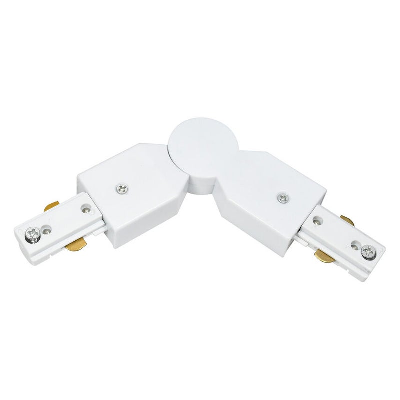 Łącznik przegubowy do szyny Edo Meva Pro Flex Connector-B White, biały EDO SOLUTIONS